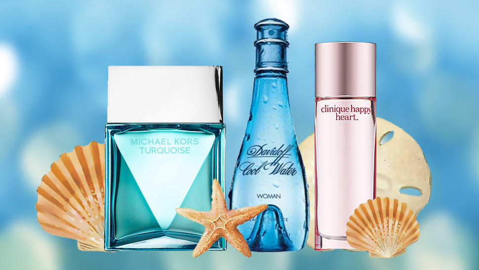 Image Of Aquatic Perfume Bottles